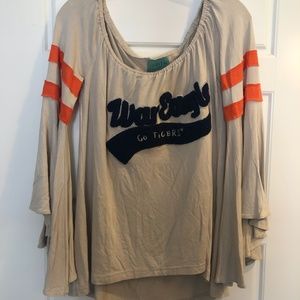 Auburn War Eagle Blouse